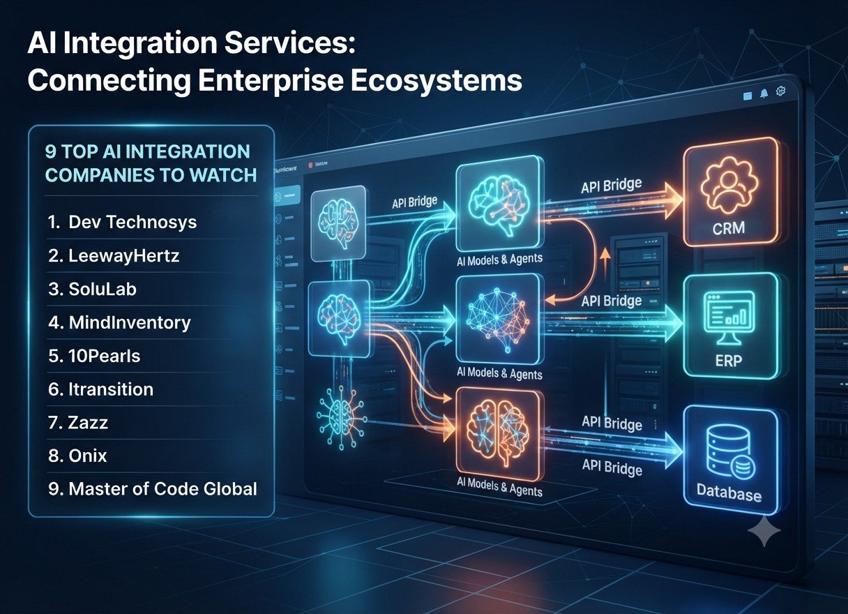 How Can Businesses Choose the Right AI Integration Partner? 9 Companies to Explore in 2026