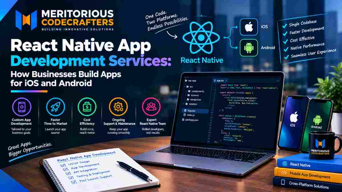 React Native App Development Services: How Businesses Build Apps for iOS and Android