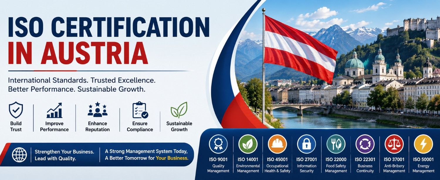 ISO Certification in Austria: Build Trust, Improve Compliance & Grow Your Business