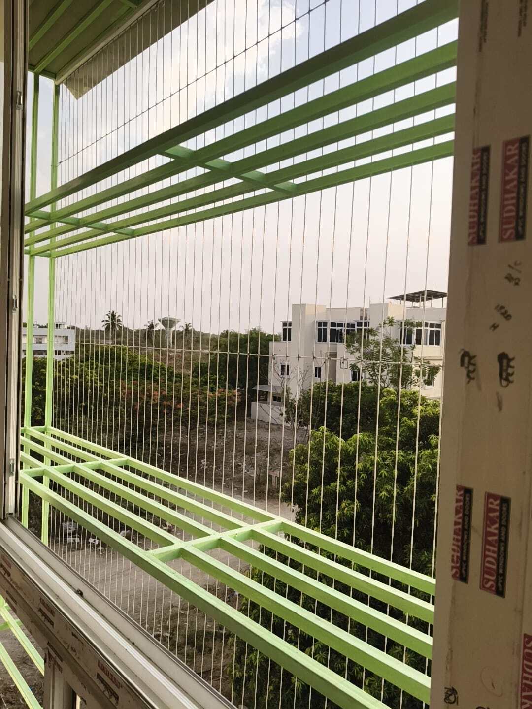 Invisible Balcony Safety Grills for Modern Homes | Sandhya