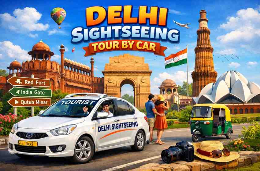 Delhi Sightseeing Tour Packages: Explore Delhi Comfortably by Car