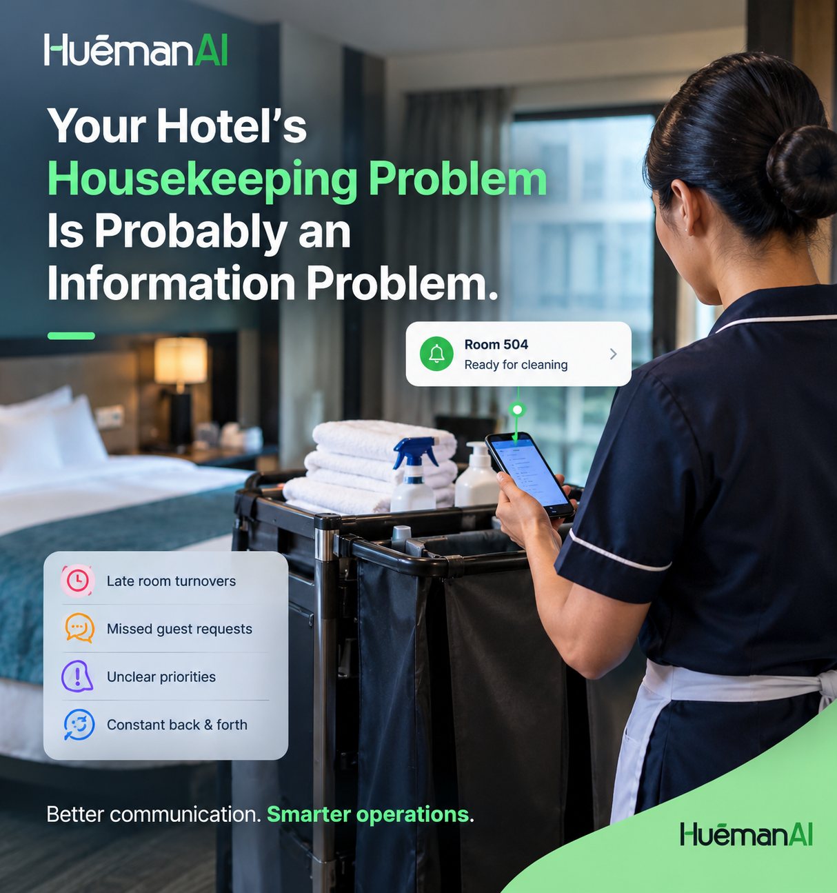 Your Hotel's Housekeeping Problem Is Probably an Information Problem