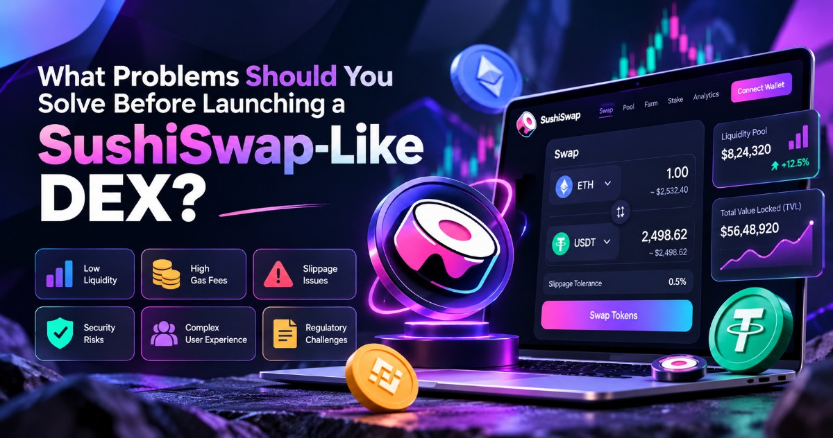 What Problems Should You Solve Before Launching a SushiSwap-Like DEX?