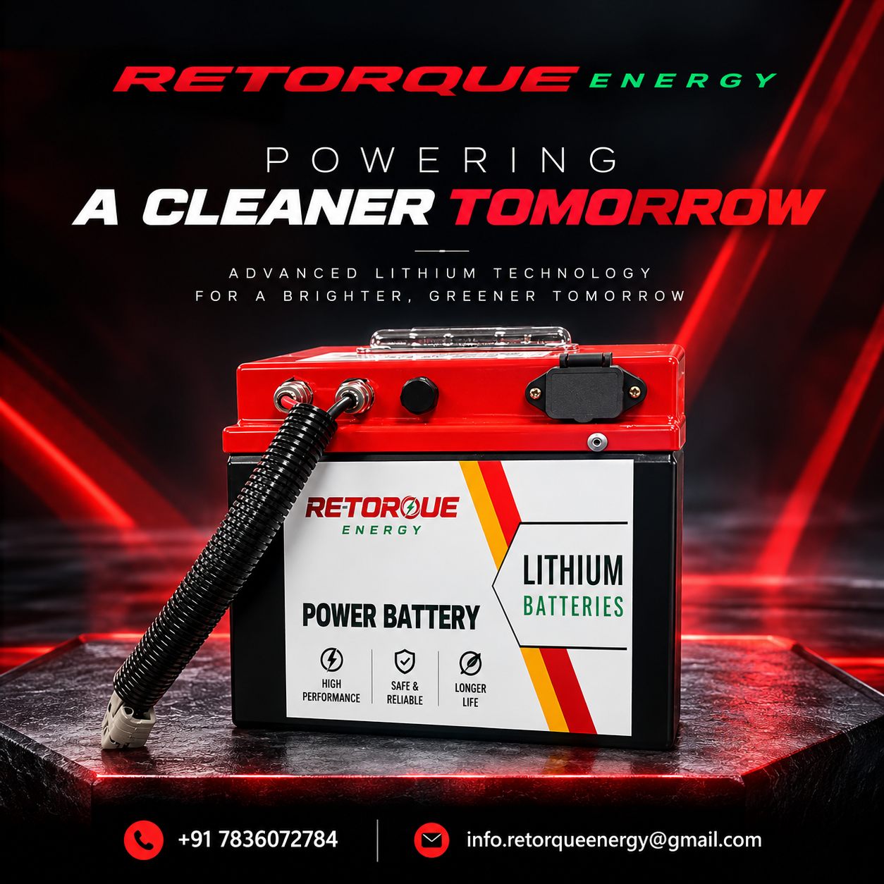 Top 10 Lithium Ion Battery Solutions in India – Retorque Energy