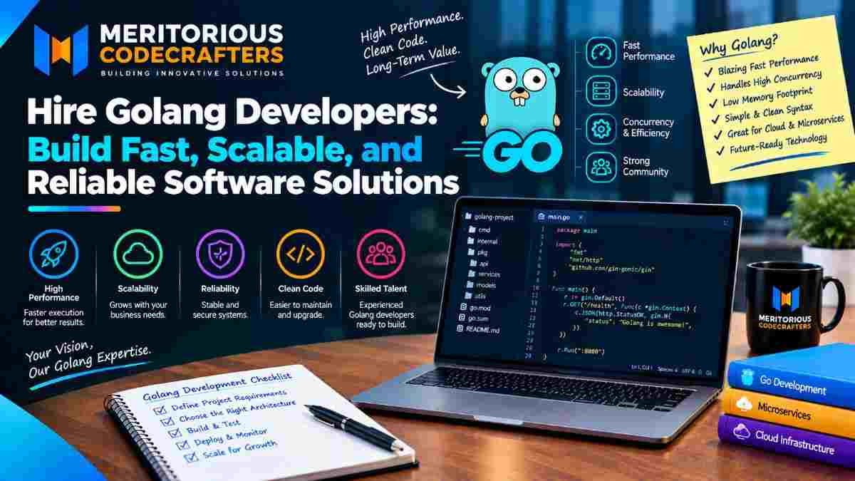 Hire Golang Developers: Build Fast, Scalable, and Reliable Software Solutions