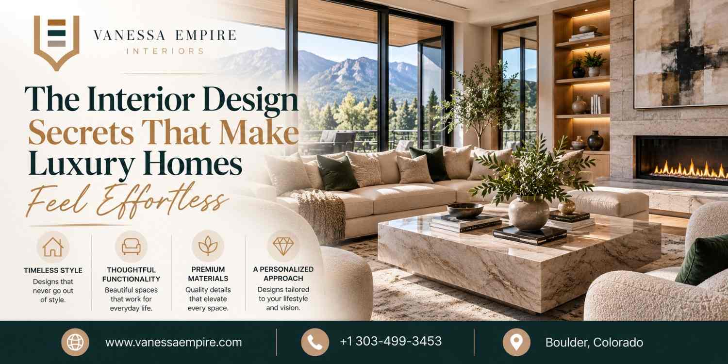 The Interior Design Secrets That Make Luxury Homes Feel Effortless
