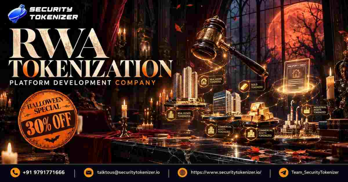 Why Are Businesses Investing in RWA Platform Development to Capture Emerging Digital Asset Opportunities? Halloween 30% 