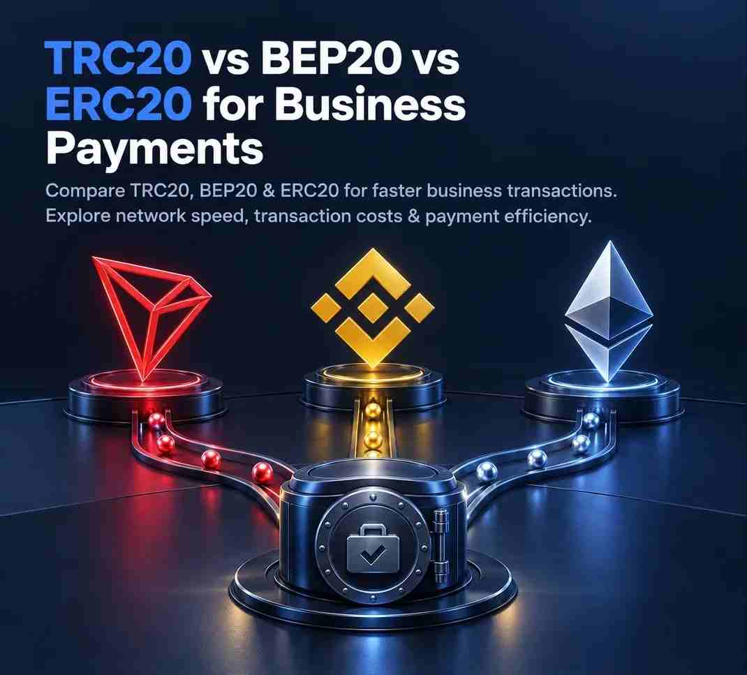 Cheapest USDT Payment Gateway: TRC20 vs BEP20 vs ERC20