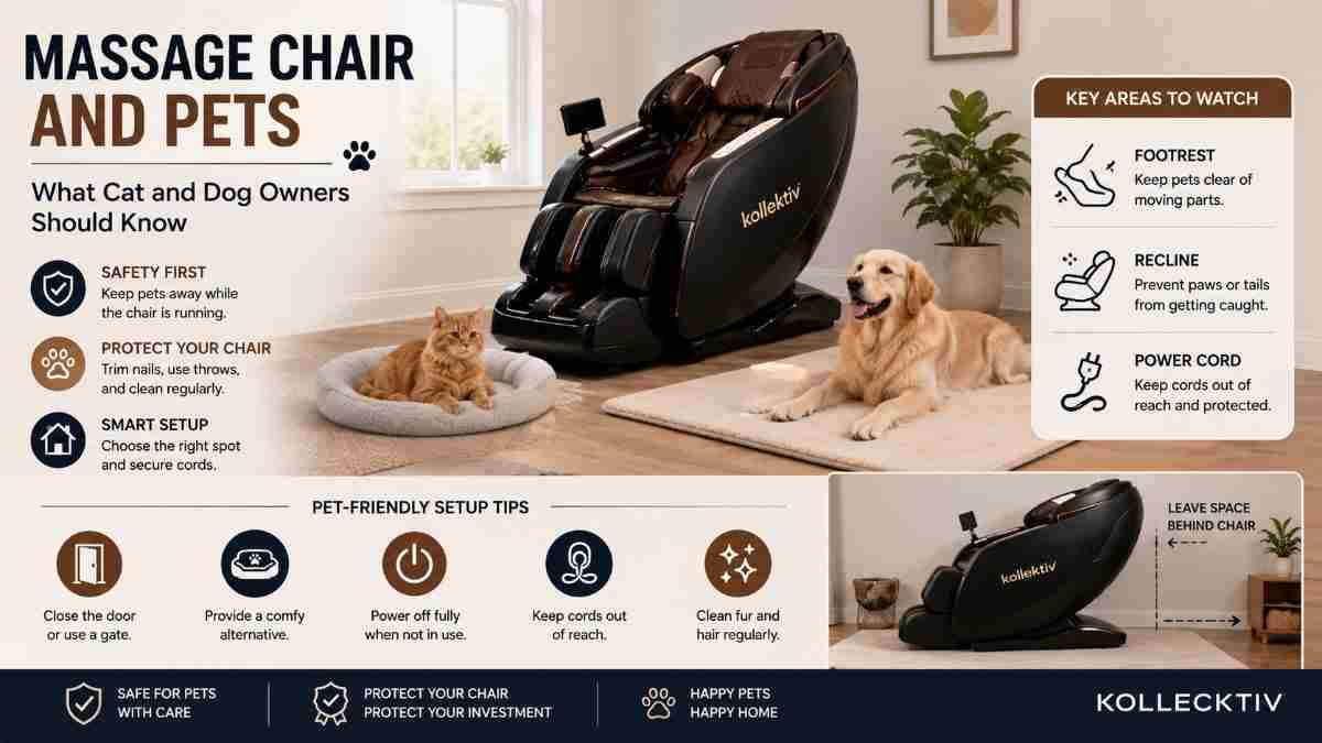 Introducing Your Pet to a New Massage Chair: A Gentle Week-One Plan