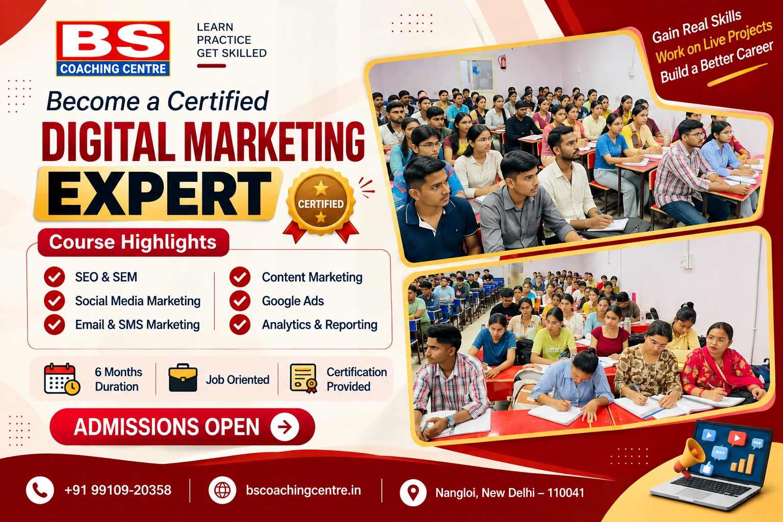How Digital Marketing Skills Can Help Students and Business Owners in Nangloi