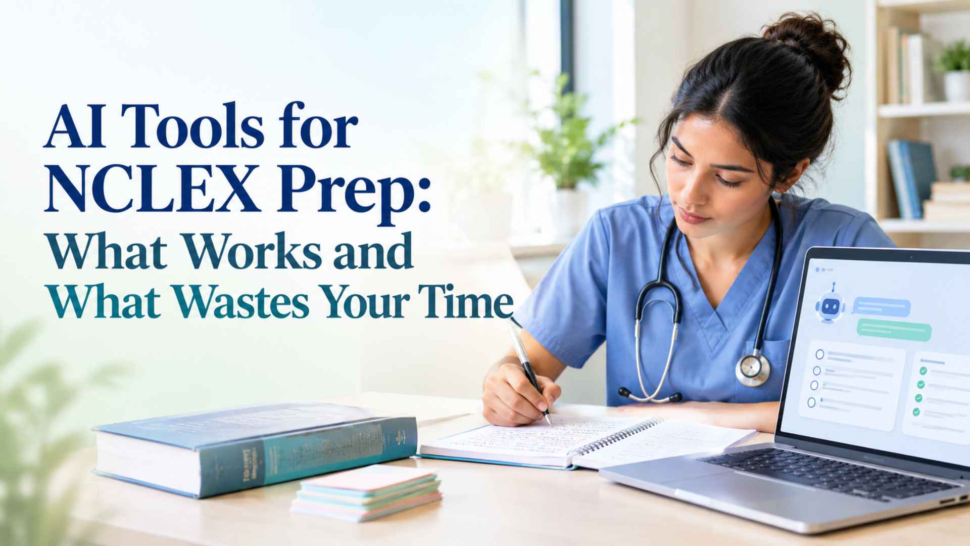 AI Tools for NCLEX Prep: What Works and What Wastes Your Time