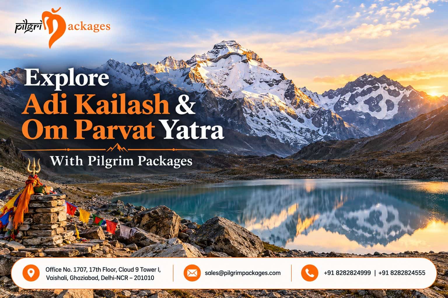  Explore Adi Kailash & Om Parvat Yatra with Pilgrim Packages