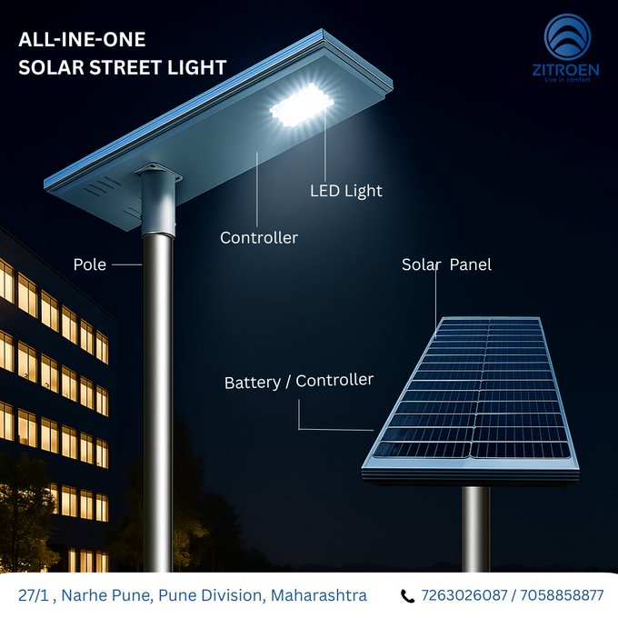 All-in-One Solar Street Lights: A Smarter Approach to Outdoor Lighting