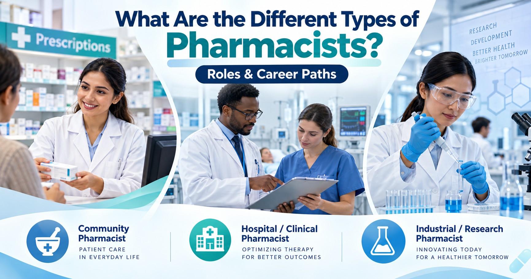 What Are the Different Types of Pharmacists? Roles & Career Paths