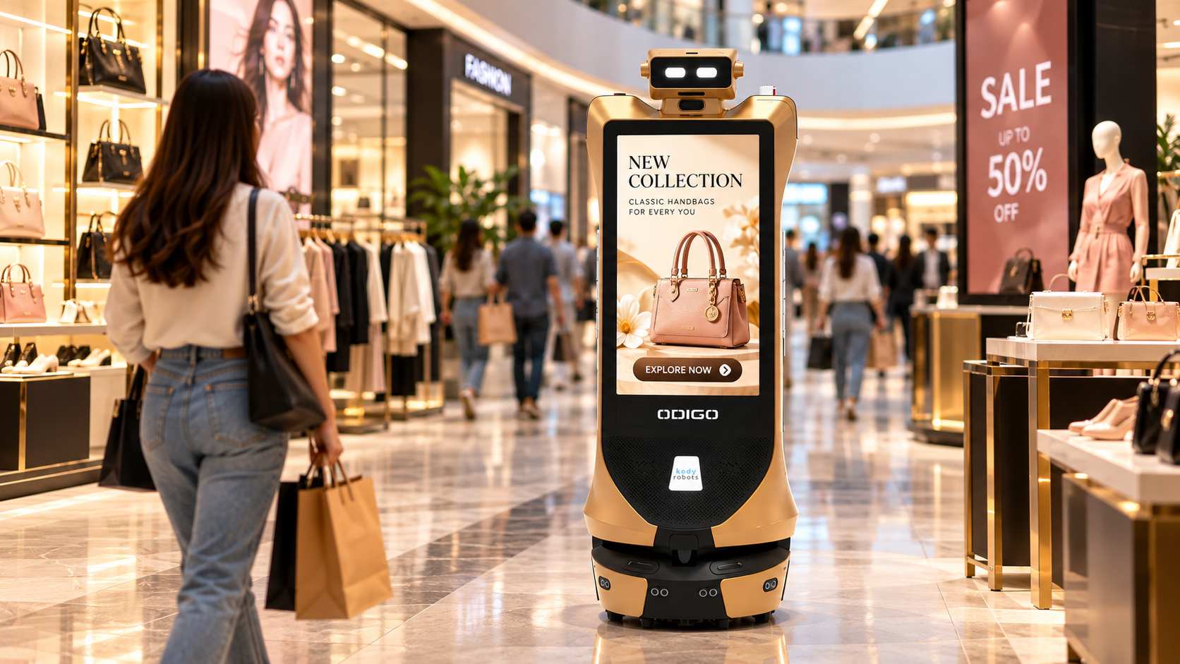 In-Store Retail Media in India: Advertising Robots vs Fixed Screens