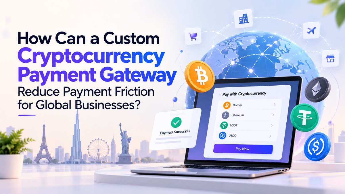 How Can a Custom Cryptocurrency Payment Gateway Reduce Payment Friction for Global Businesses?