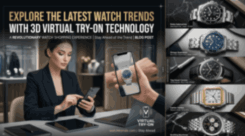 Explore the Latest Watch Trends with 3D Virtual Try-On Technology