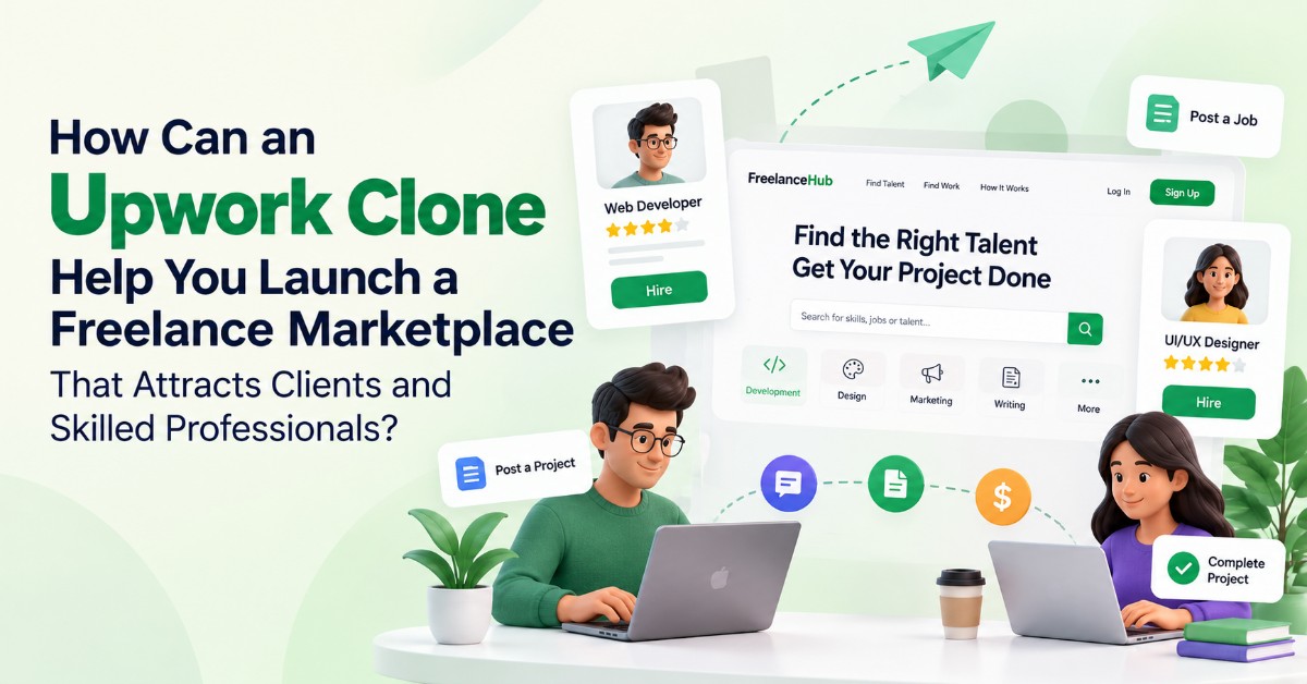 How Can an Upwork Clone Help You Launch a Freelance Marketplace That Attracts Clients and Skilled Professionals?