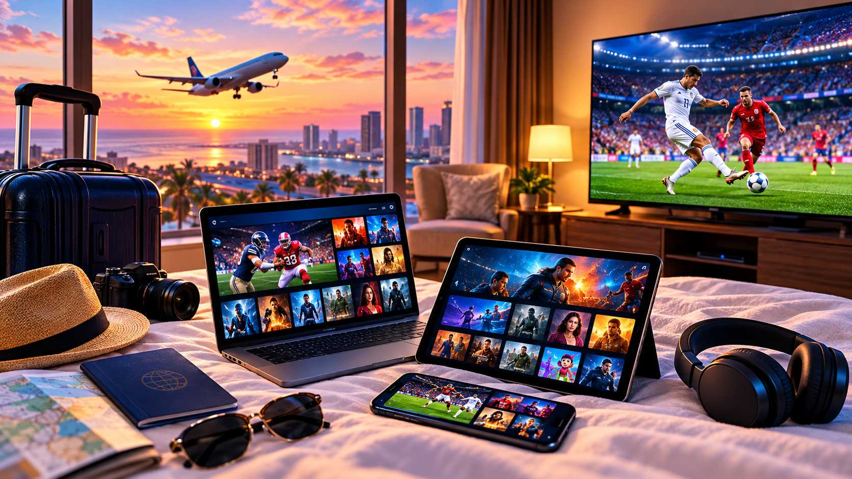 Best IPTV for Travelers 2027: Top 8 Services for Hotels, Tablets & Laptops