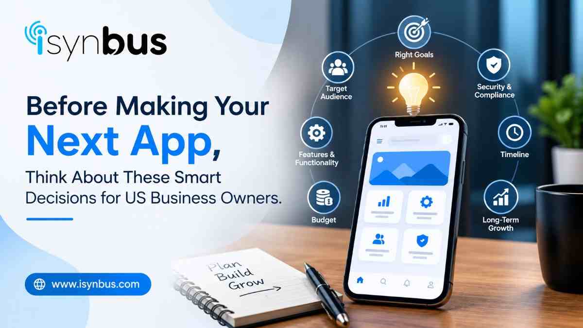 Before Making Your Next App, Think About These Smart Decisions for US Business Owners