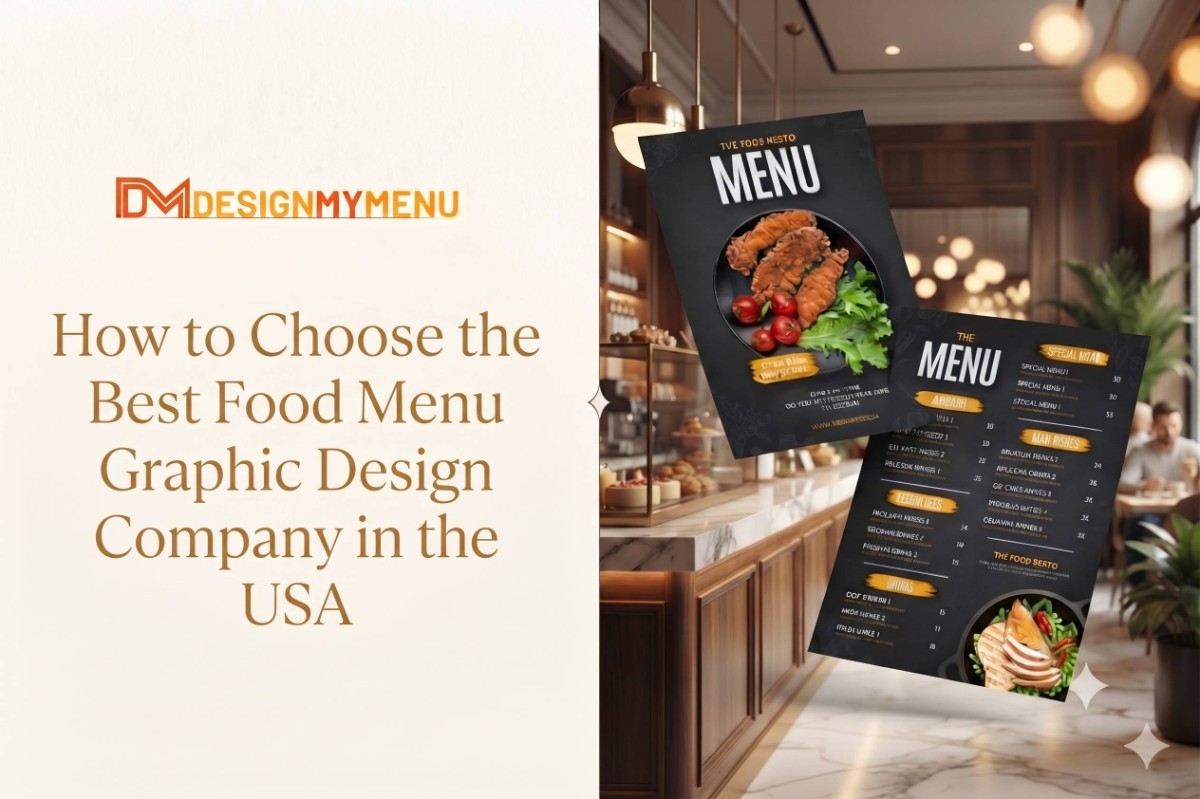 How to Choose the Best Food Menu Graphic Design Company in the USA