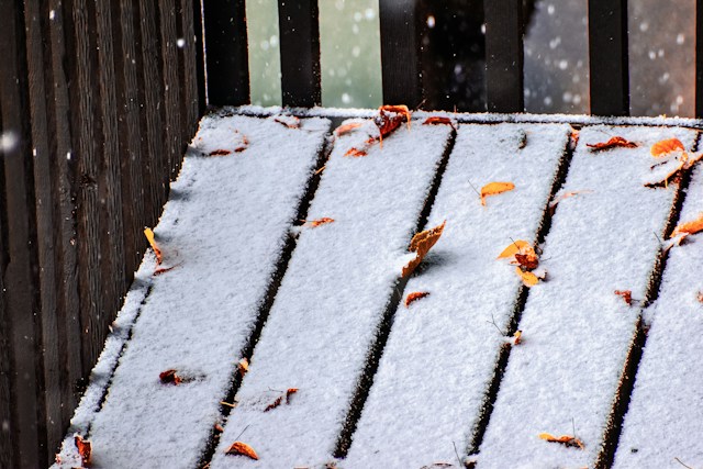 Why Siding Behind Outdoor Heat Pump Units Can Develop Unusual Winter Stains