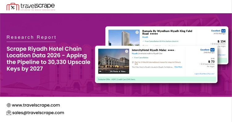 Travel Data Scraping Services for OTA, Airlines & Rentals - TravelScrape
