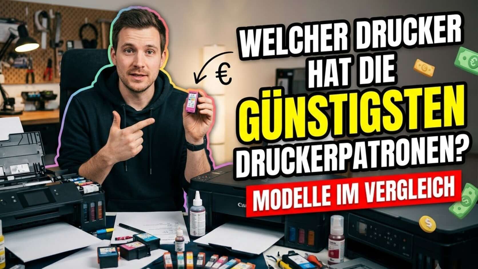 Welcher Drucker hat die günstigsten Druckerpatronen? – Modelle im Vergleich