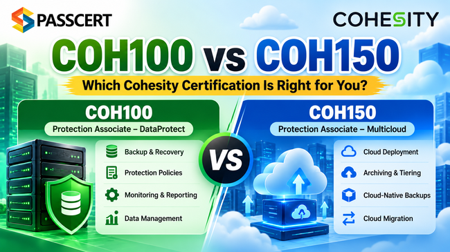 COH100 vs COH150: Which Cohesity Certification Is Right for You?