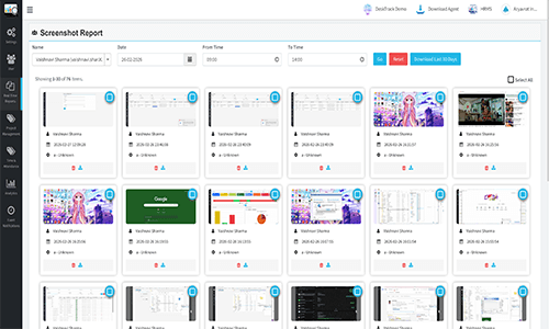 Best Screenshot Monitoring Software for Teams | DeskTrack 