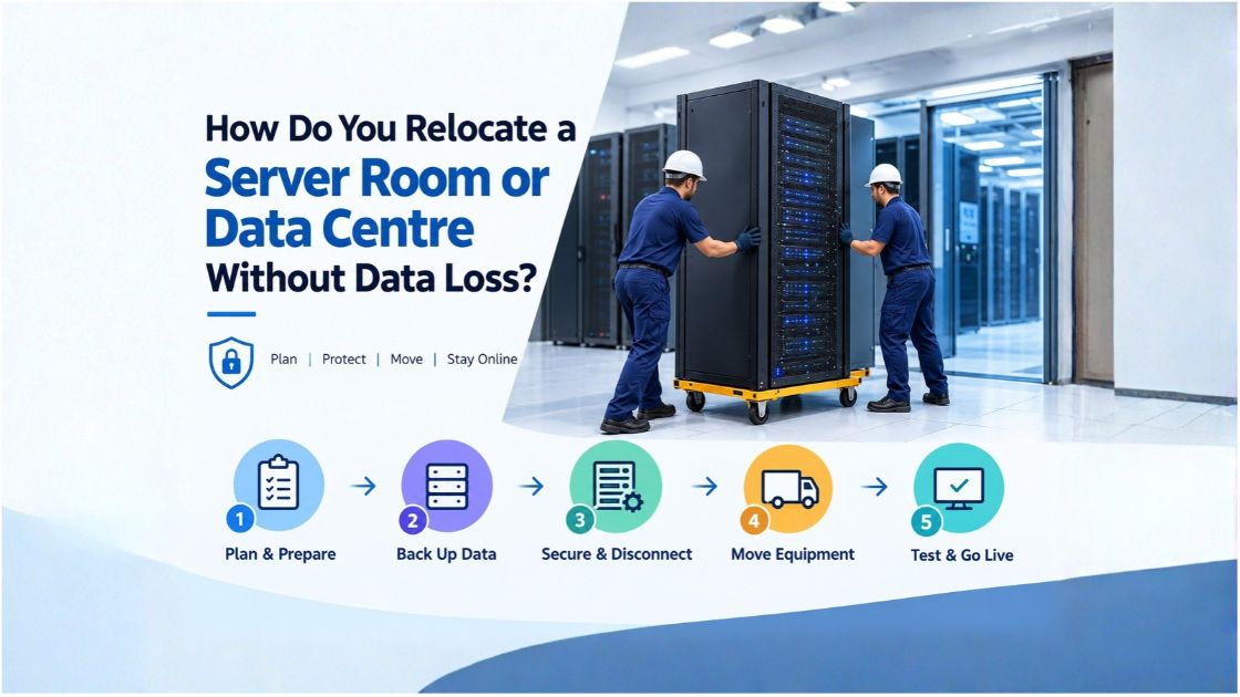How to Relocate Servers and Data Centres Safely While Protecting Business Data