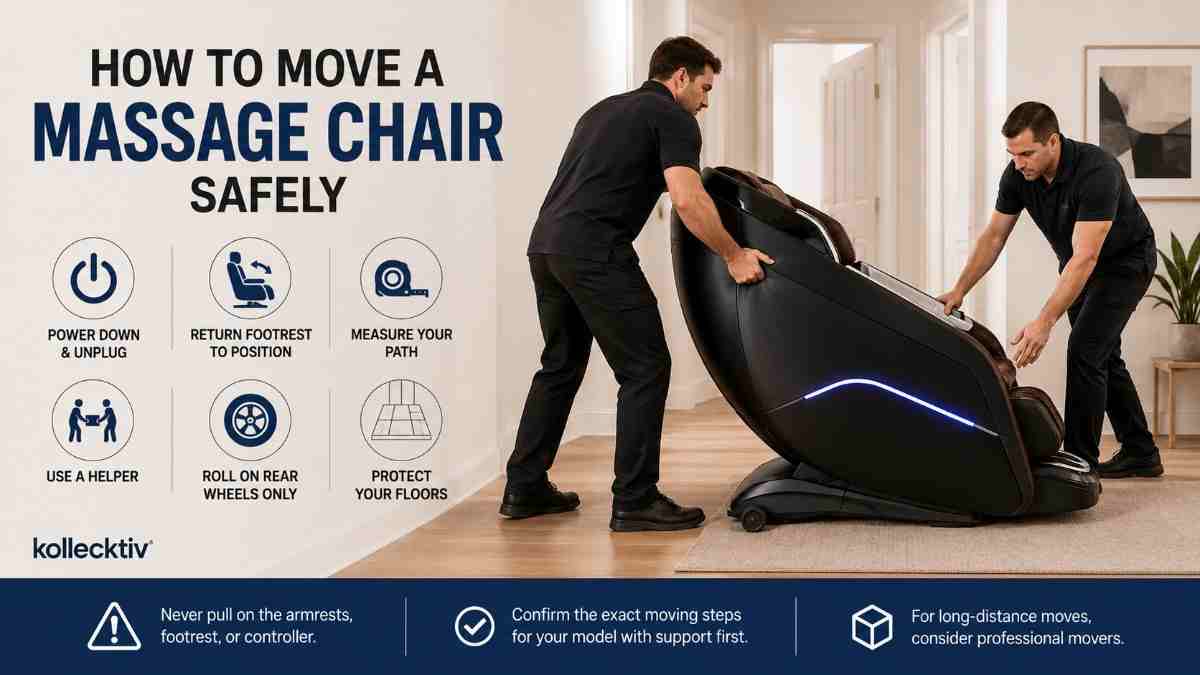 Renting? How to Live With a Massage Chair When You Might Move Again