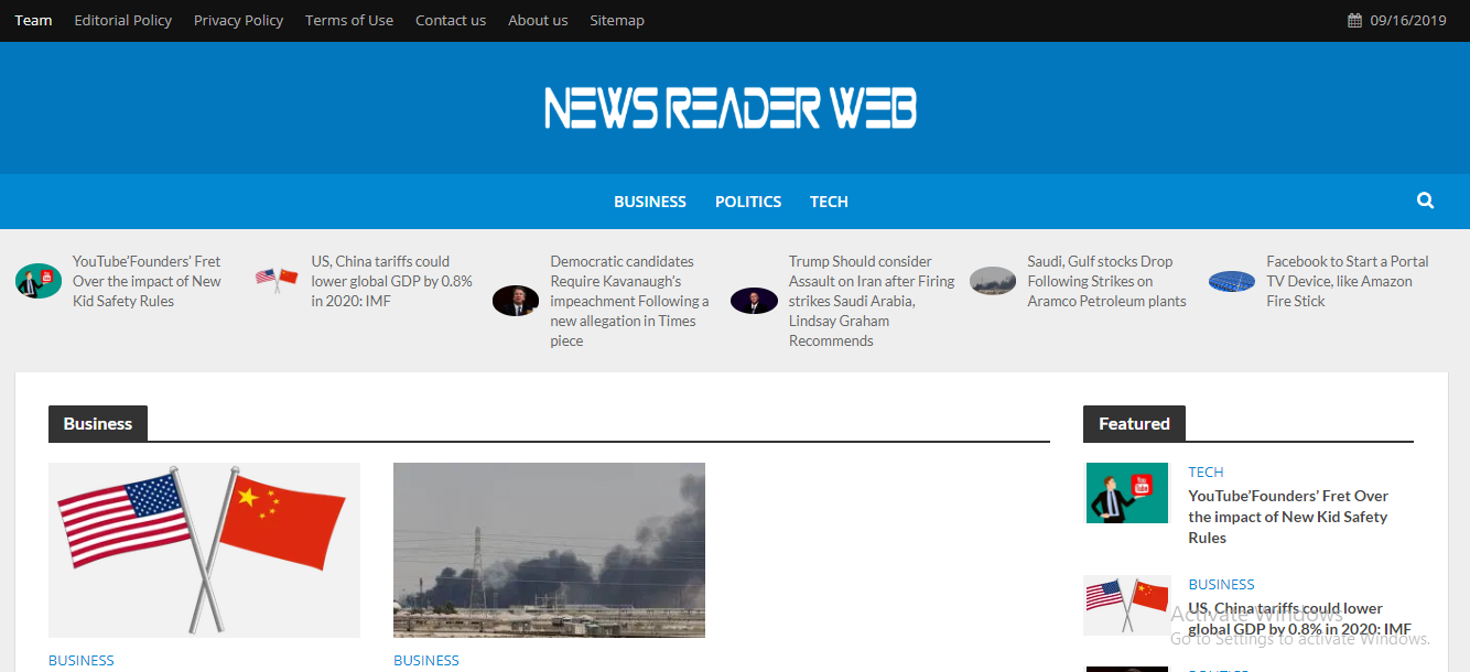 Newsreaderweb