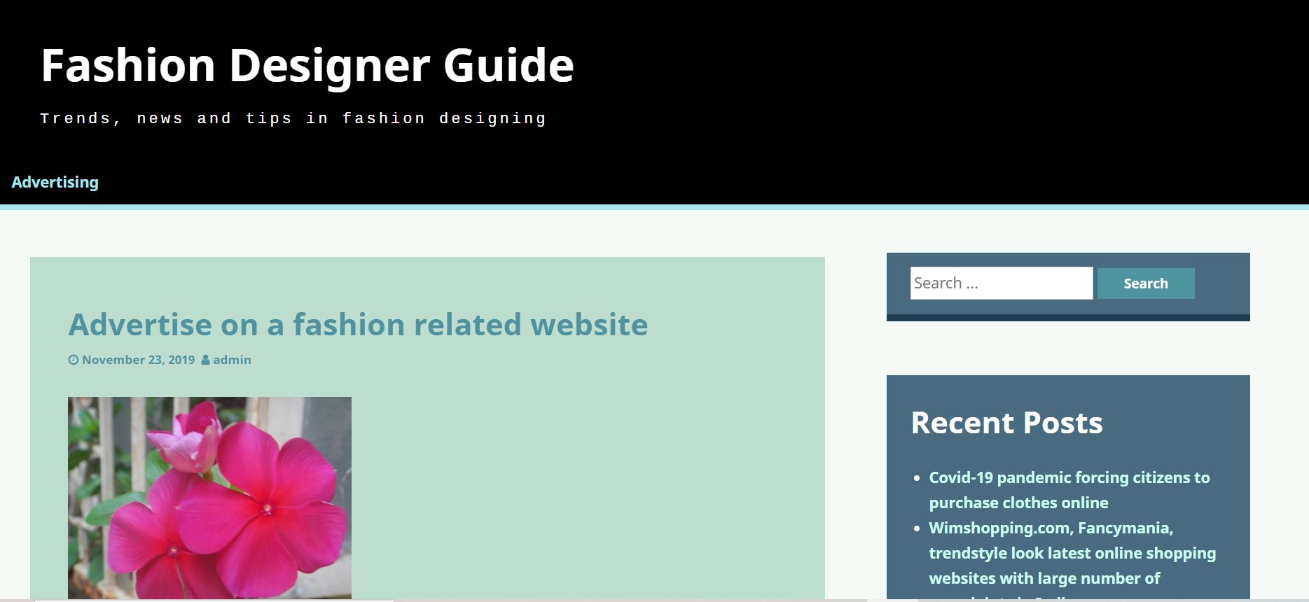 Fashion designer guide