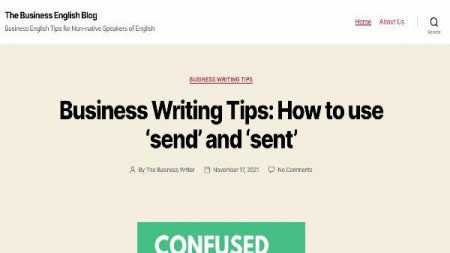 The Business English Blog