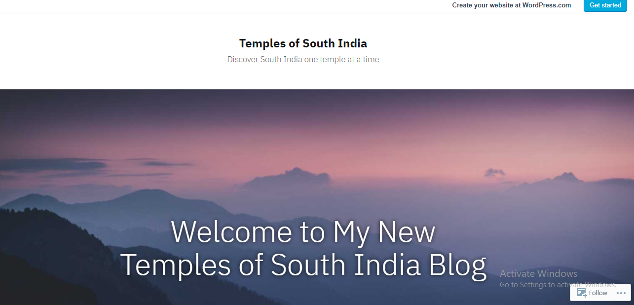 Temples of te South