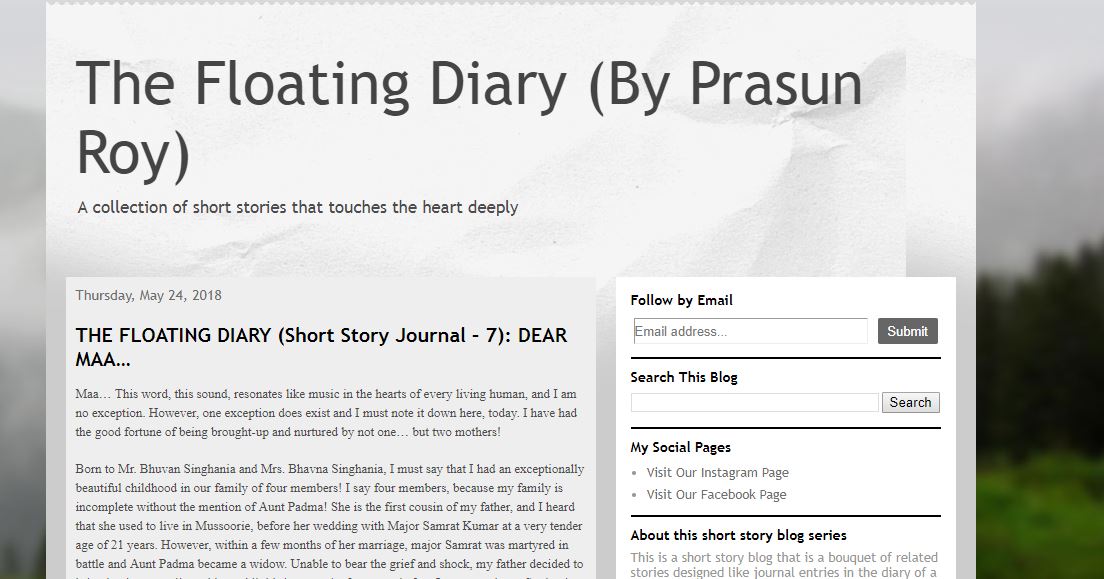 THE FLOATING DIARY