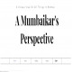 Mumbaikars Perspective