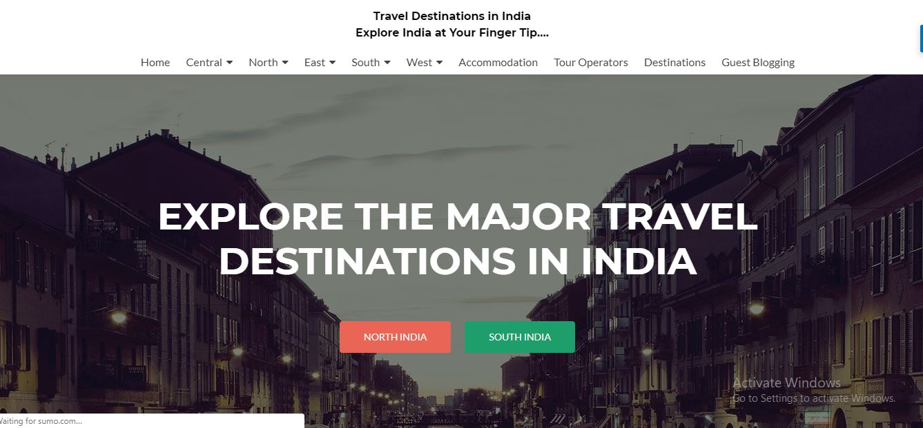 Top Travel Destinations in India
