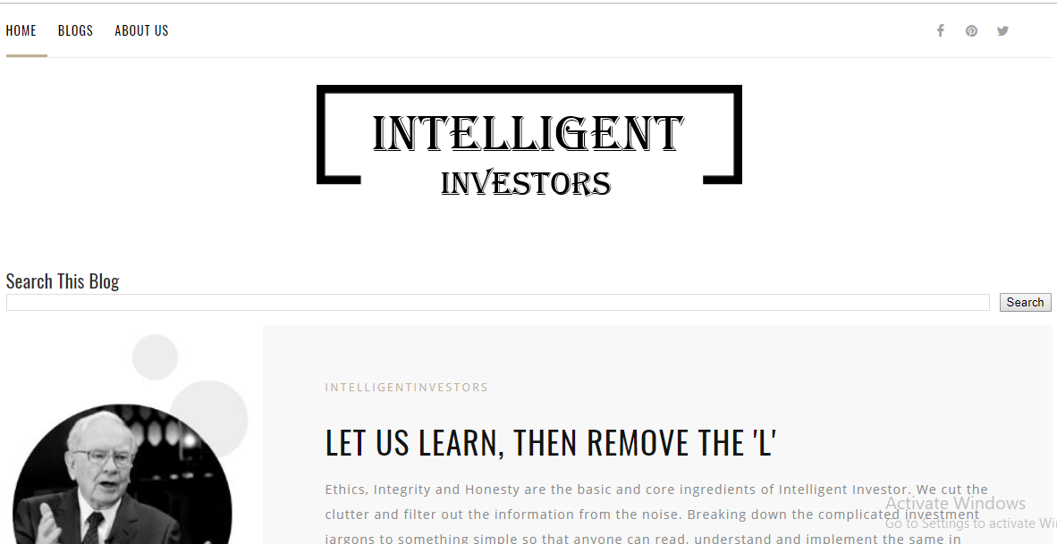 Intelligent Investors
