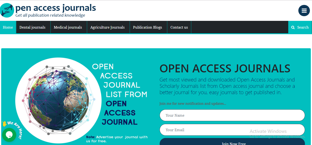 open access journals