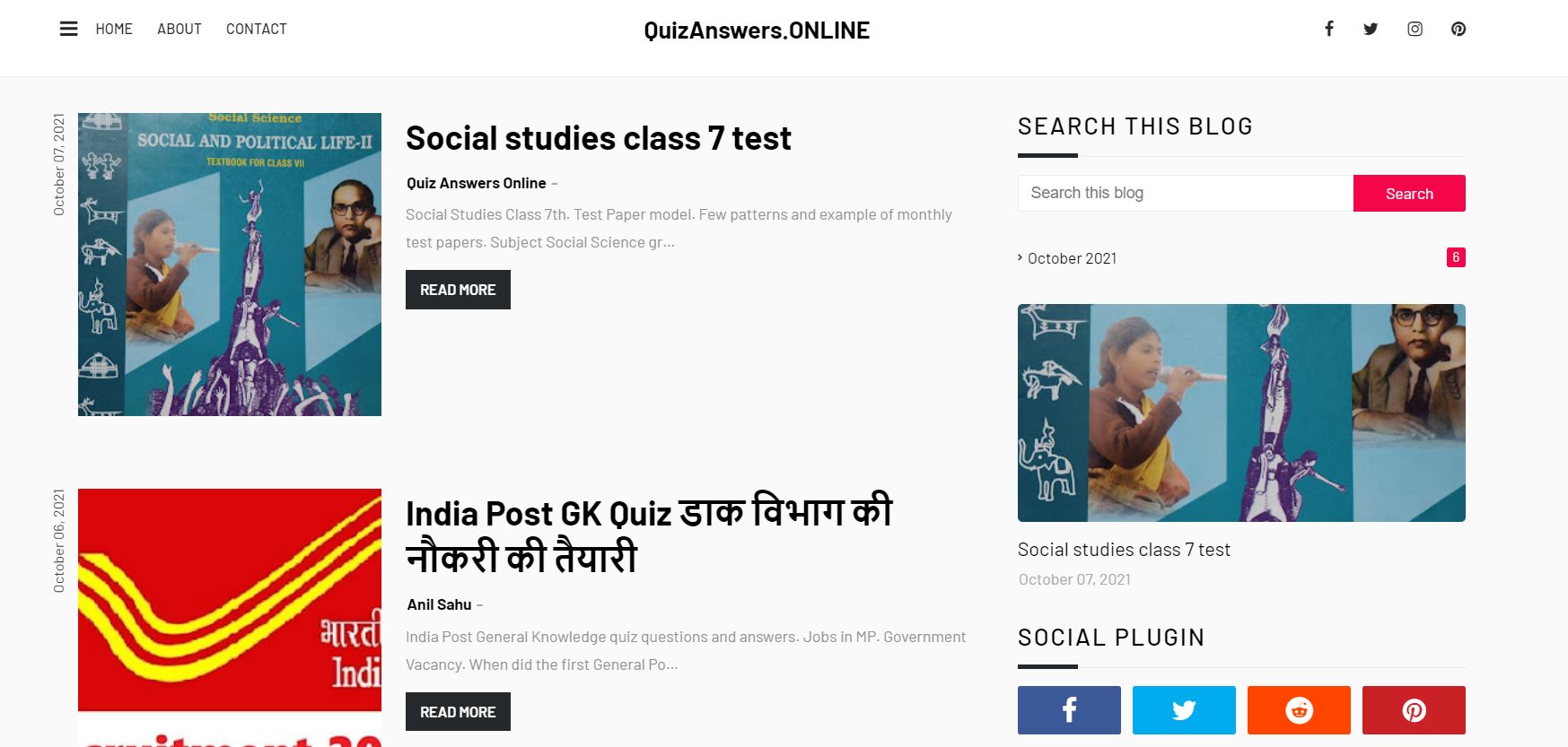 Quiz Answers Online