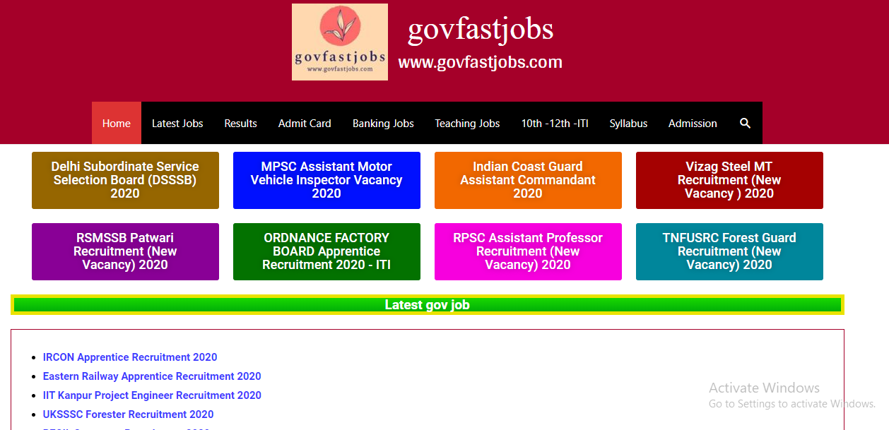 gov fast jobs 