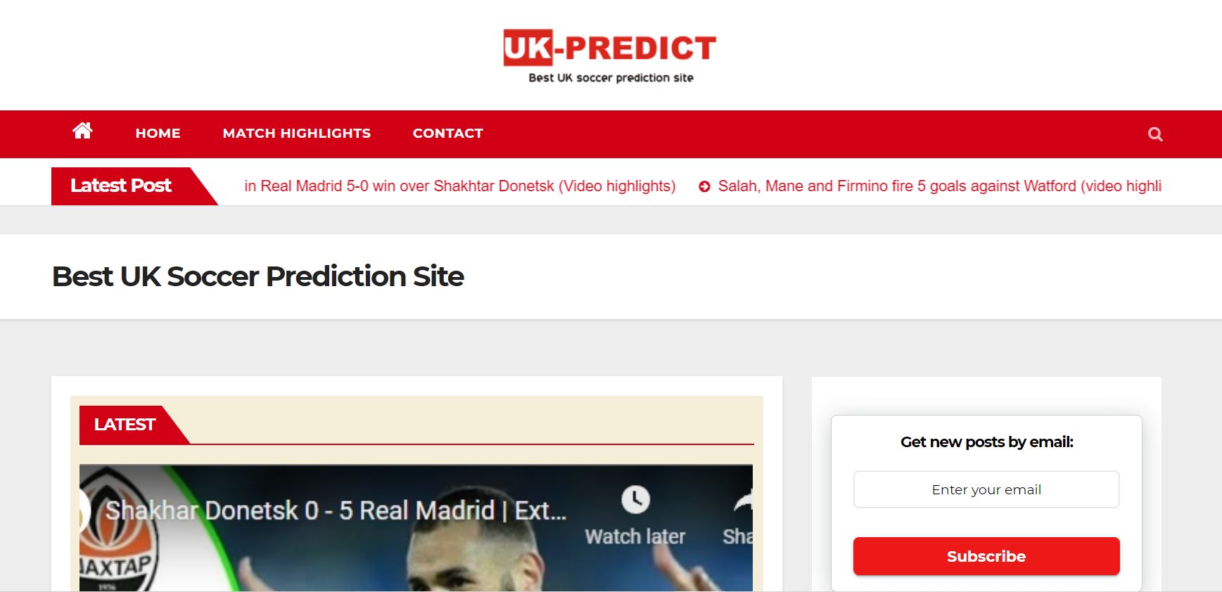 UK-Predict