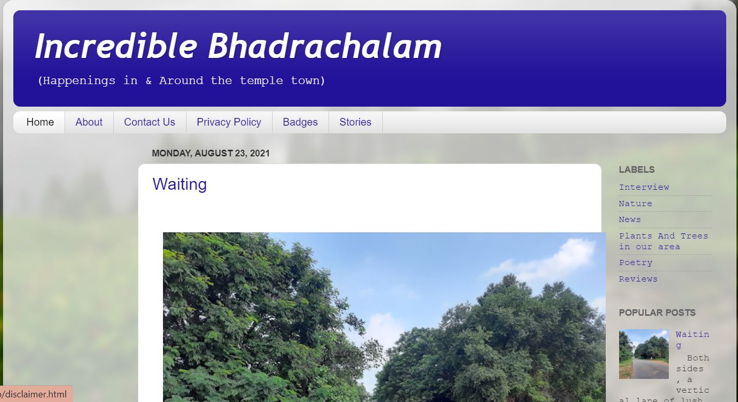 Incredible Bhadrachalam
