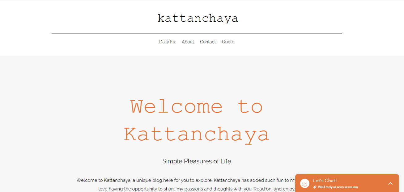 Kattanchaya