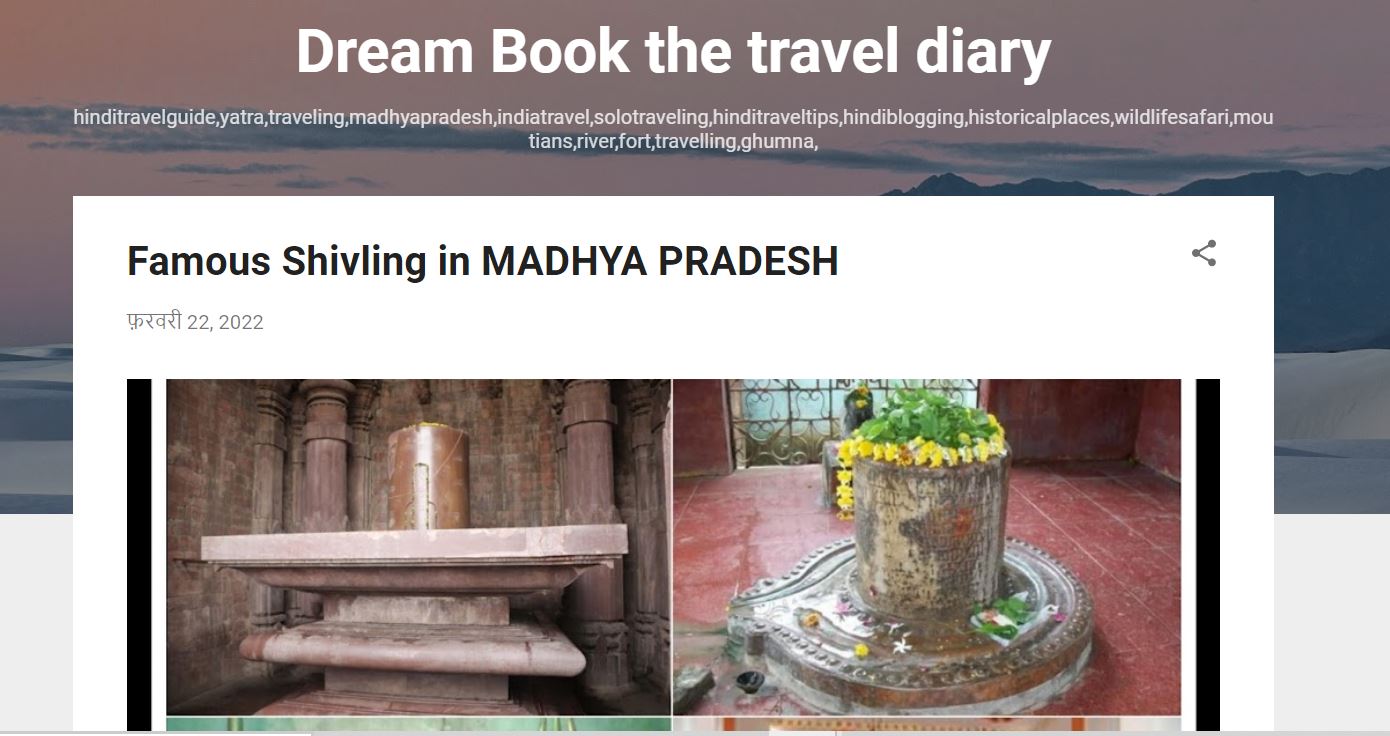 Dream Book The Travel Diary
