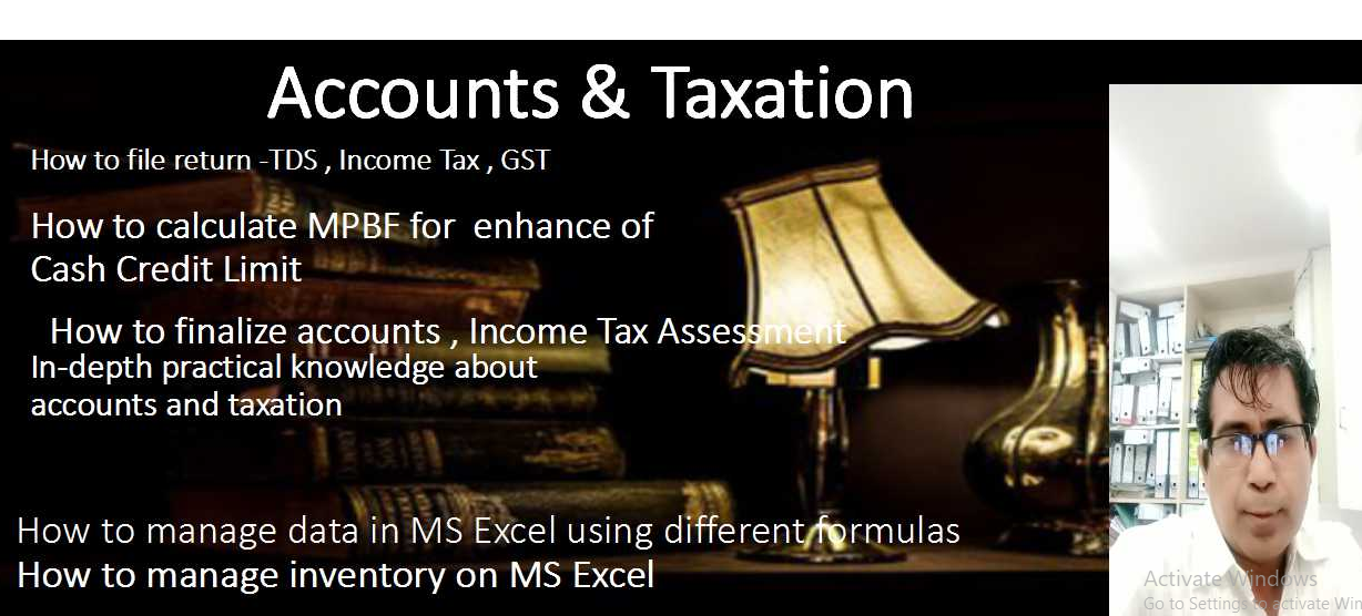 Accounts and Taxation  