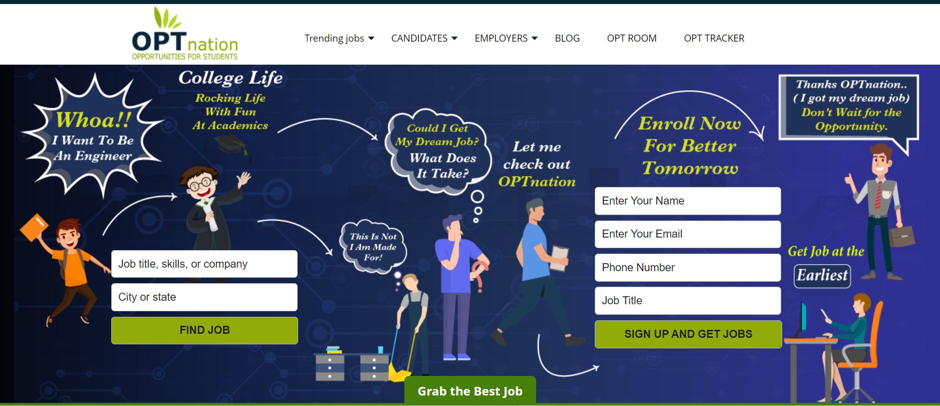 OPT jobs in USA