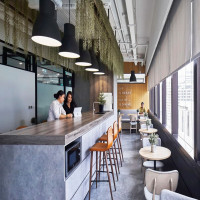 thiết kế quán cafe văn phòng